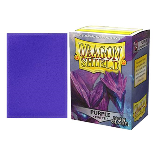 Dragon Shield Purple Matte 100pk