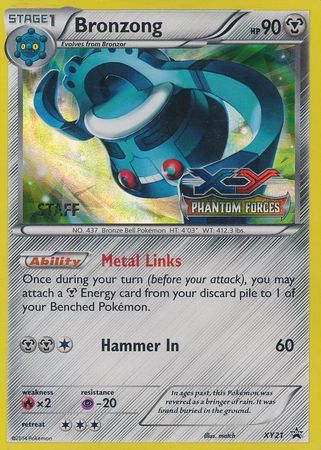 Bronzong (XY21) (Staff) [XY: Black Star Promos] (GGMC)