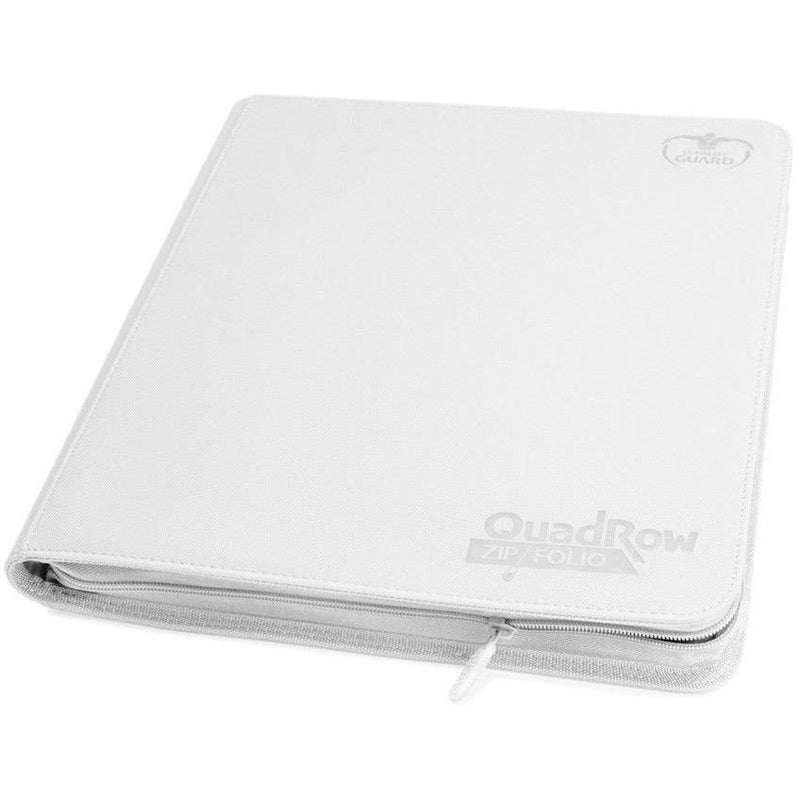 Ultimate Guard 12-Pocket QuadRow ZipFolio XenoSkin White Folder