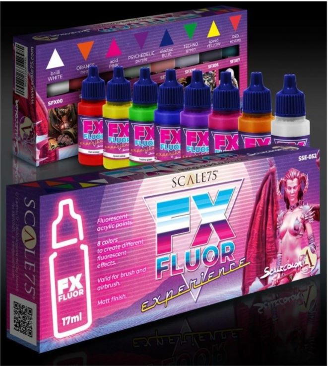 Scale 75 Scalecolor FX Fluor Experience Paint Set