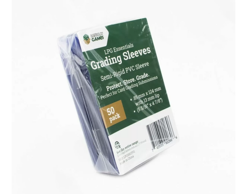 LPG Grading Sleeves 85 X 124mm 50 pack Display