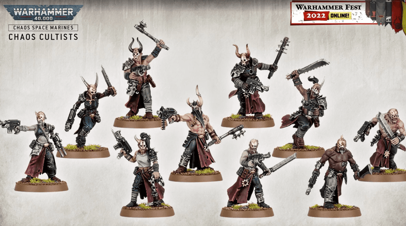 Chaos Space Marines - Chaos Cultists