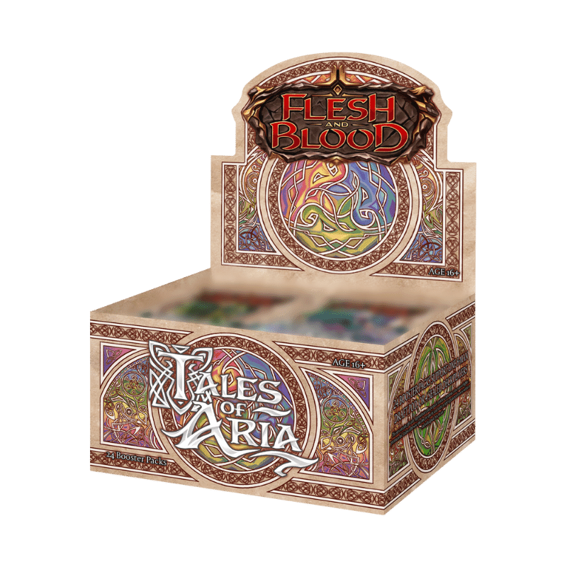 Flesh and Blood Tales of Aria UNLIMITED EDITION Booster Display