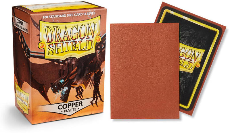Sleeves - Dragon Shield - Box 100 - Copper Matte
