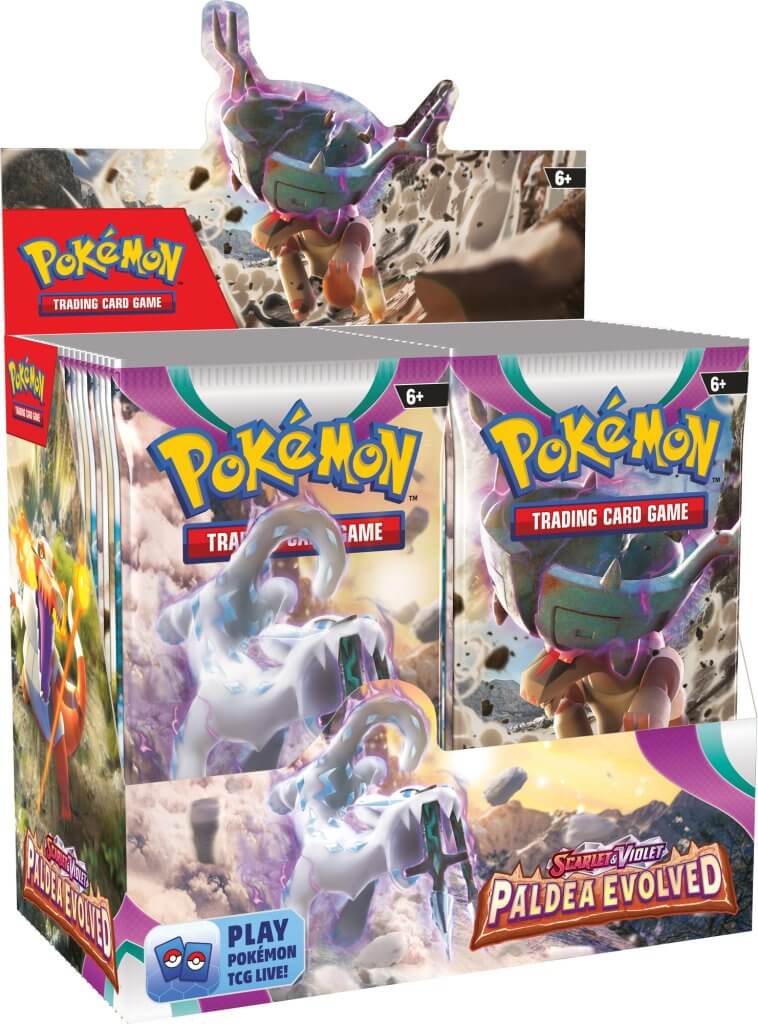 POKÉMON TCG Paldea Evolved Booster Box