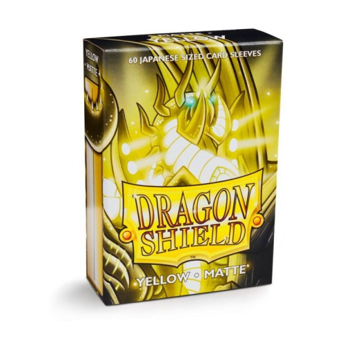 Dragon Shield Japanese Box 60 Yellow MATTE