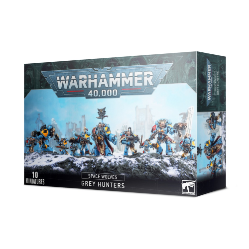 Space Wolves - Pack Grey Hunters