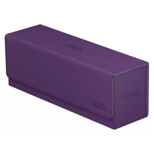 Ultimate Guard Arkhive Flip Case 400+ Standard Size XenoSkin Purple Deck Box