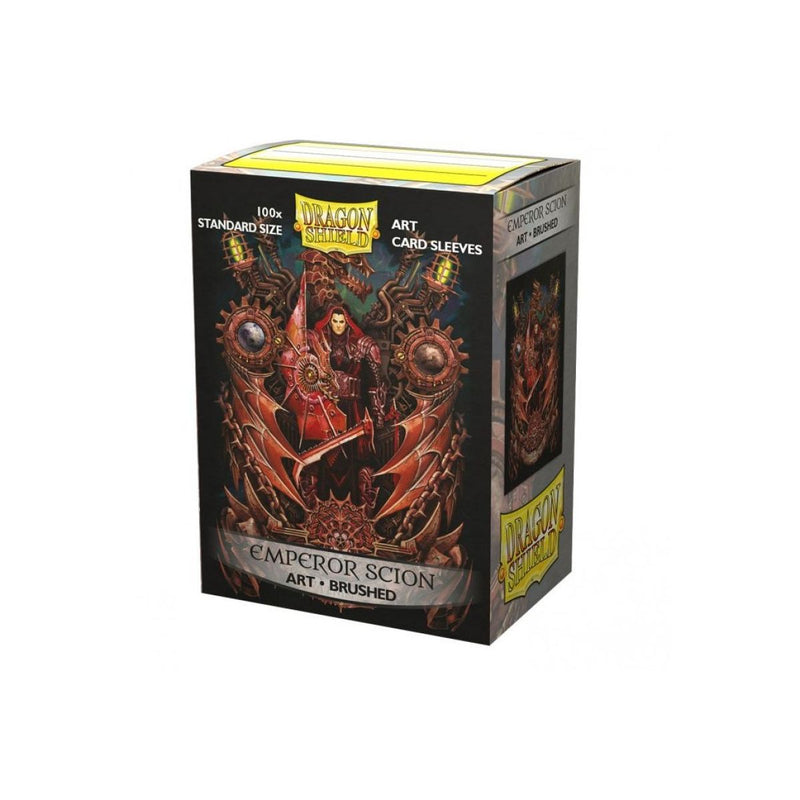 Dragon Shield Sleeves - Box 100 - MATTE Art - Emperor Scion BRUSHED ART