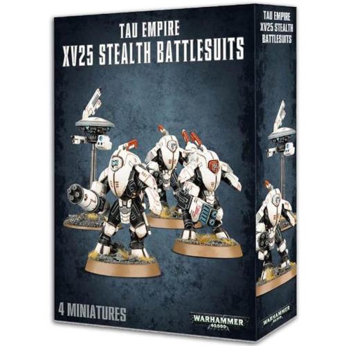 Tau Empire - XV25 Stealth Battlesuits 2017