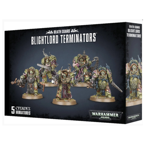 Warhammer 40K Death Guard Blightlord Terminators