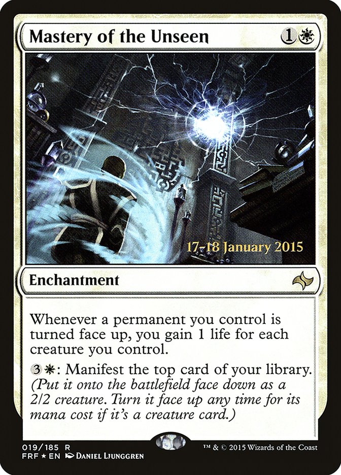 Mastery of the Unseen  [Fate Reforged Prerelease Promos]