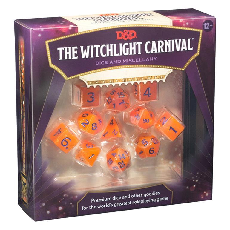 D&D The Wild Beyond the Witchlight Carnival Dice & Miscellany