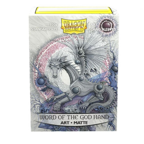 Dragon Shield Box 100 MATTE Art Word of the God Hand