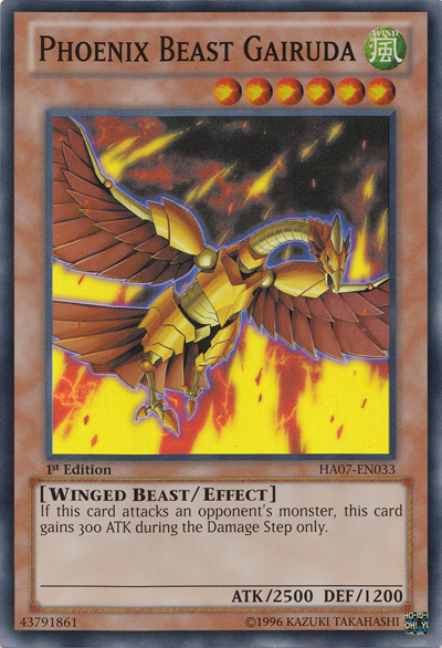 Phoenix Beast Gairuda [HA07-EN033] Super Rare