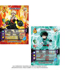 My Hero Academia Collectible Card Game Izuku Midoriya vs Katsuki Bakugo 2-Play Rival Decks