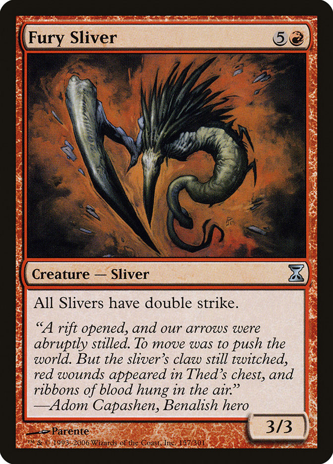 Fury Sliver [Time Spiral]