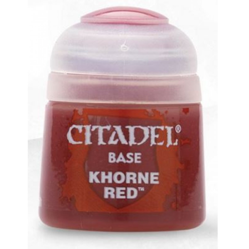 Citadel Base:  Khorne Red