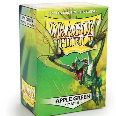 Dragon Shield Box 100 Apple Green MATTE