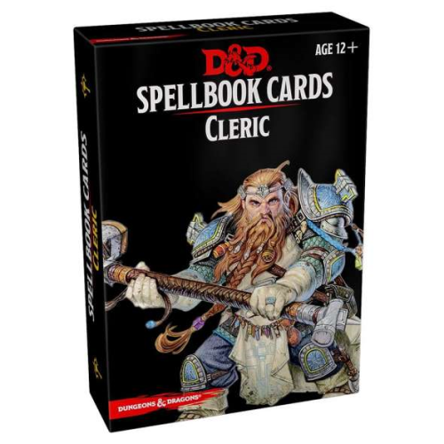 D&D Spellbook Cards Cleric