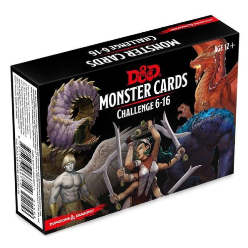 D&D Spellbook Cards Monster Challenge Deck 6-16