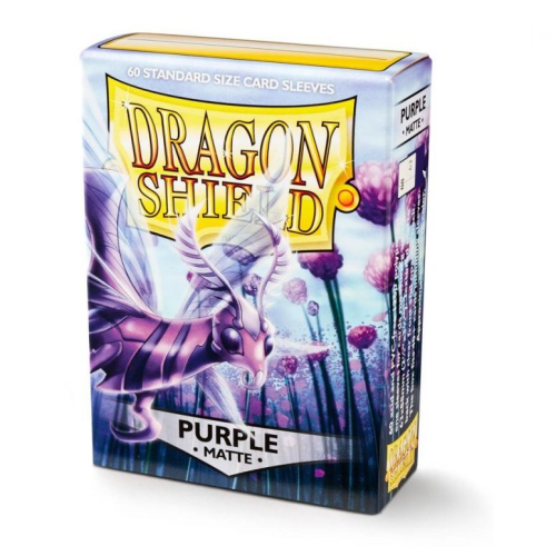 Dragon Shield Sleeves Purple Matte 60 Pack