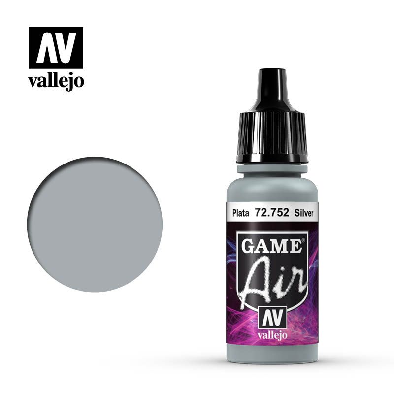 Vallejo Game Air - Silver 18 ml