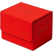 Ultimate Guard Sidewinder 100+ Standard Size Monocolor Red Deck Box
