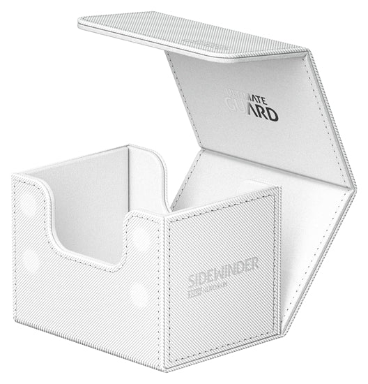 Ultimate Guard SideWinder 100+ Standard Size XenoSkin Monocolor White Deck Box