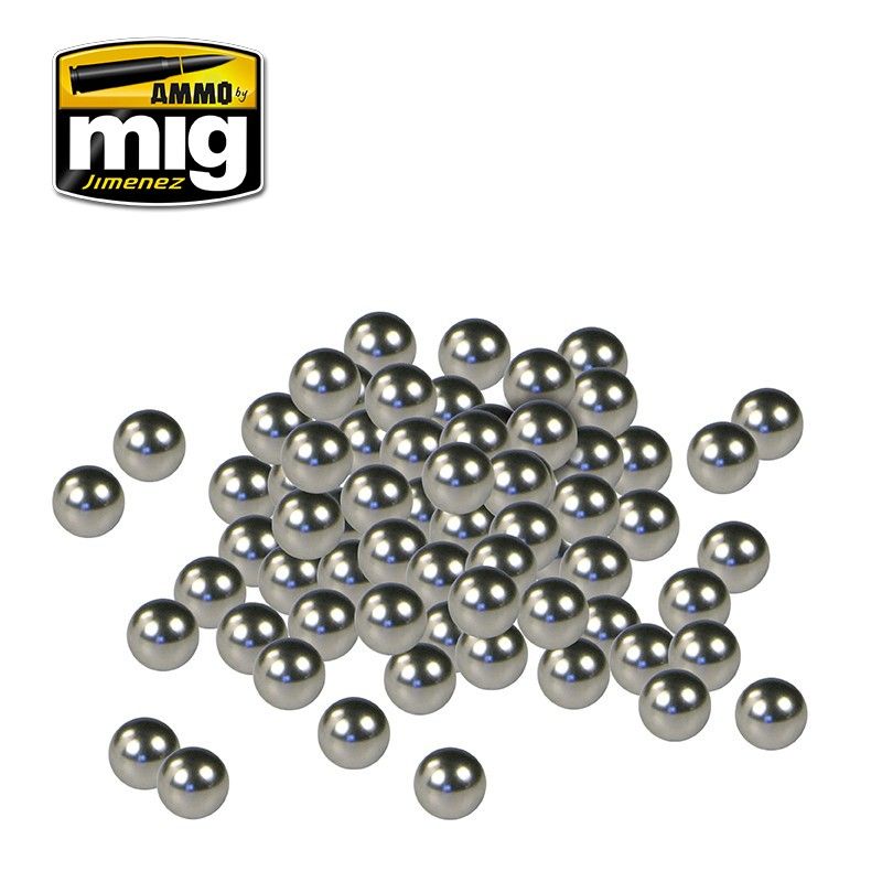 Ammo by MIG Accessories Stainless Steel Paint Mixers - 217611