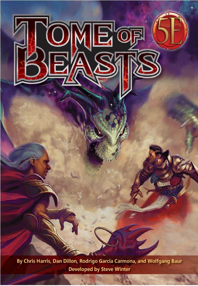 Kobold Press Tome of Beasts 2 Hardcover for 5th Edition