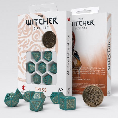 Q Workshop The Witcher Dice Set Triss - The Beautiful Healer